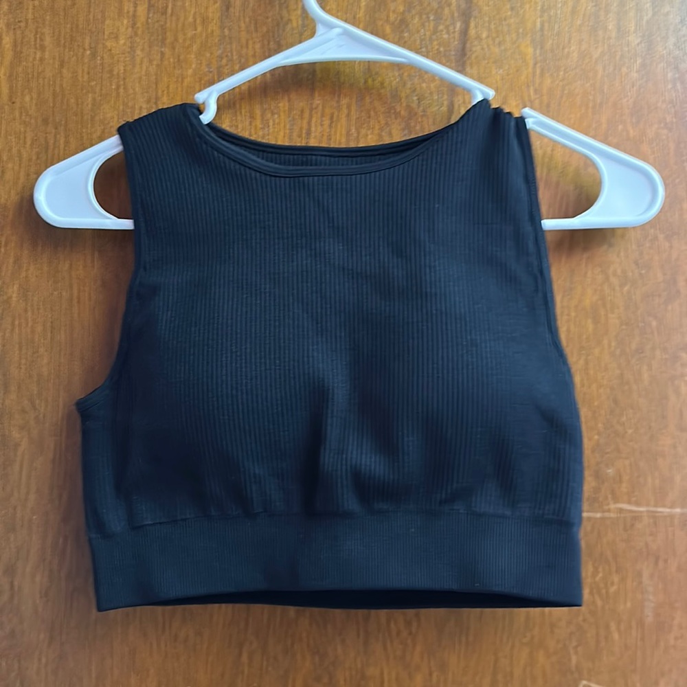 Paragon Rib High Neck Bra